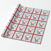Fischen Weihnachtsgeschenk Wrapping Paper Geschenkpapier (Ungerollt)