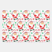 Fischen Weihnachtsgeschenk Wrapping Paper Geschenkpapier Set (Vorderseite 2)