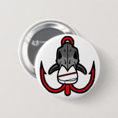 Fischen-Wut Button (Vorne & Hinten)