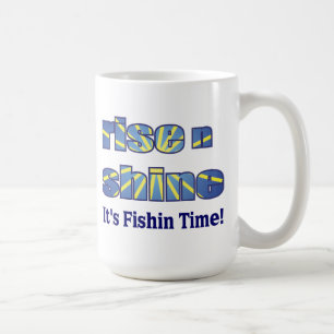 Fischen-Zeit Kaffeetasse
