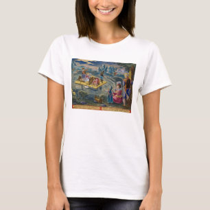 Fischend auf einem See nachts, überziehen Sie 101 T-Shirt
