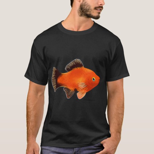 Fischende Mutter T-Shirt (Vorderseite)