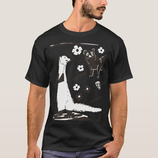 Fischender Junge T-Shirt (Vorderseite)