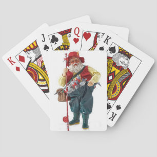 ***FISCHENDER WEIHNACHTSMANN*** SPIELKARTEN