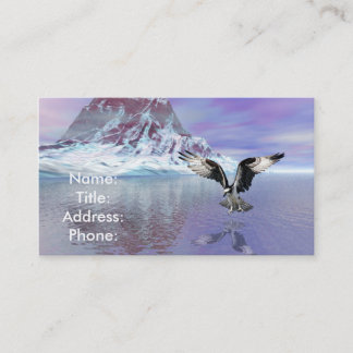 Fischenkarte Visitenkarte