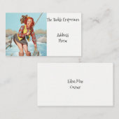 FischenPinup Visitenkarte (Vorne/Hinten)