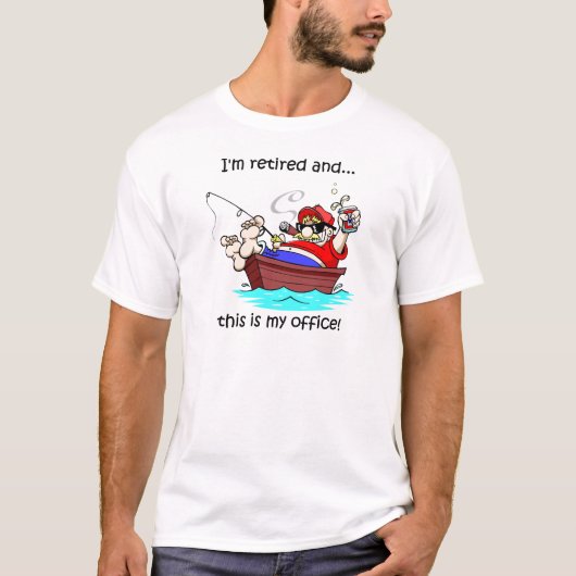 Fischenruhestand T-Shirt (Vorderseite)