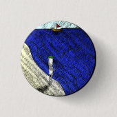 Fischer-Abzeichen Button (Vorderseite)