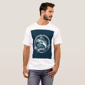 Fischer-Abzeichen Style Fish Whisperer T-Shirt (Vorne ganz)