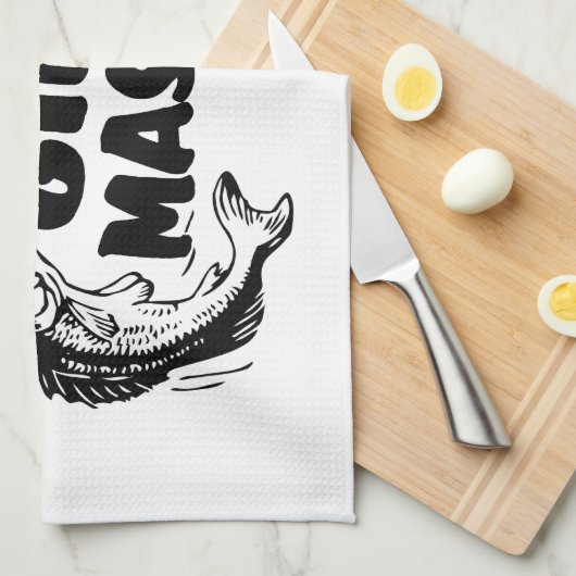 Fischer als Gill-Master Handtuch (Viertel Falte)