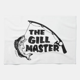 Fischer als Gill-Master Handtuch