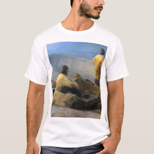 Fischer am Skagen Beach von Peder Severin Kroyer T-Shirt