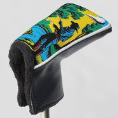 Fischer an der Riverbank Golf Headcover (3/4 Vorderseite)
