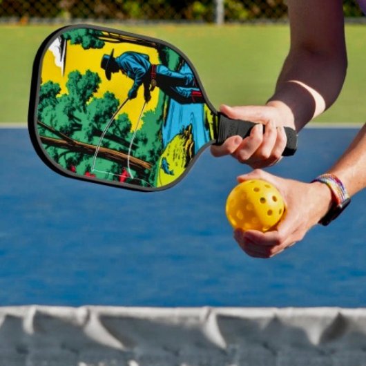 Fischer an der Riverbank Pickleball Schläger