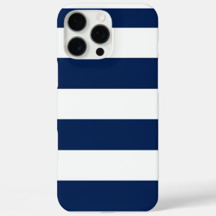 Fischer-Ästhetik Blau Gestreift  iPhone 16 Pro Max Hülle
