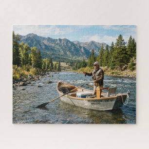 Fischer auf dem Yellowstone River Puzzle