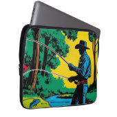 Fischer auf Riverbank Electronics Bag Laptopschutzhülle (Vorne Rechts)