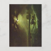 Fischer auf Sea J. M. W. Turner , 1796, Öl auf ca Postkarte (Vorderseite)