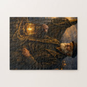 Fischer auf See Puzzle (Horizontal)