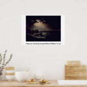 Fischer auf See von Joseph Mallord William Turner Poster (Küche)