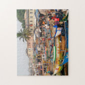 Fischer aus Ghana Puzzle (Vertikal)