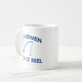 Fischer Behielt It Reel Kaffeetasse (Vorderseite Links)
