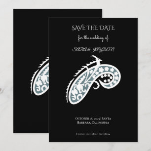 Fischer Blumenlogo – Dekorativer Angelköder Ar Save The Date