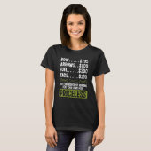 Fischer-Bogenjäger-Bogenfischer-Bogenschütze-Bogen T-Shirt (Vorne ganz)
