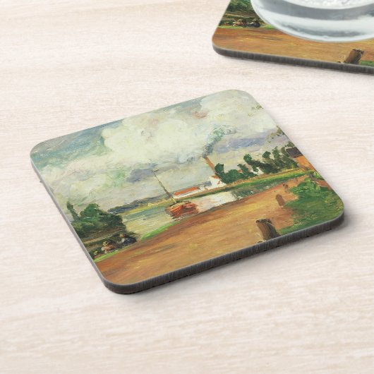 Fischer Camille Pissarros | auf den Banken des O Getränkeuntersetzer (Linke Seite)