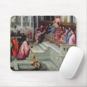 Fischer, der dem Doge von Venedig den Ring gibt Mousepad (Mit Mouse)