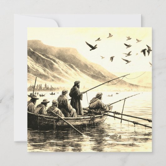 Fischer der Men Scripture Verse (Rückseite)