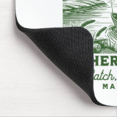 Fischer des Menschen Markus 117 Christliche Schrif Mousepad (Ecke)