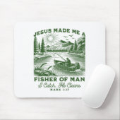 Fischer des Menschen Markus 117 Christliche Schrif Mousepad (Mit Mouse)