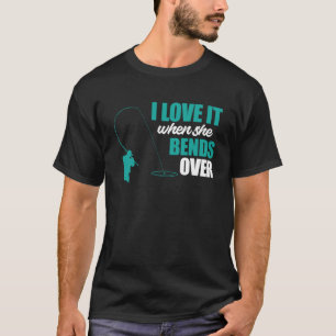 Fischer, die es in Liebe fischen, wenn sie sich üb T-Shirt
