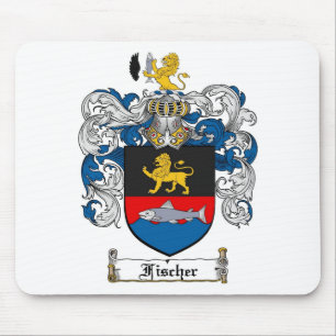 FISCHER FAMILIENWAPPEN - FISCHER WAPPEN MOUSEPAD