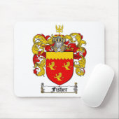 FISCHER-FAMILIENWAPPEN - FISCHER-WAPPEN MOUSEPAD (Mit Mouse)