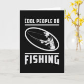 Fischer Fischen Liebe Fischen Karte (Gelbe Blume)