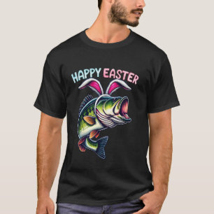 Fischer Fischen Ostereier Lustig Angler Ostern Ha T-Shirt