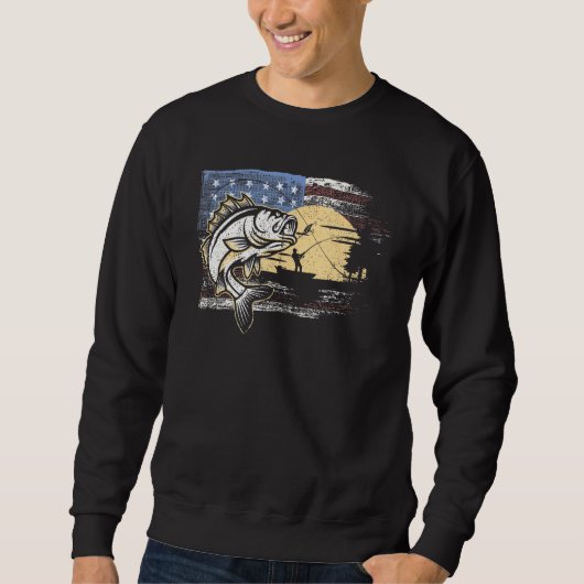 Fischer Fischerei Fischer Fische Fischen Fischen F Sweatshirt (Vorderseite)