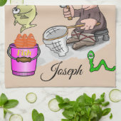 Fischer, Fischerküche Handtuch (Gefaltet)