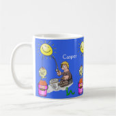 Fischer Fish Blau Tasse (Links)