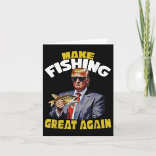 Fischer Für Trump 2024 Forellenangeln, Trump Fisch Karte
