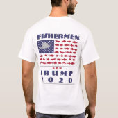Fischer für Trump T-Shirt (Rückseite)