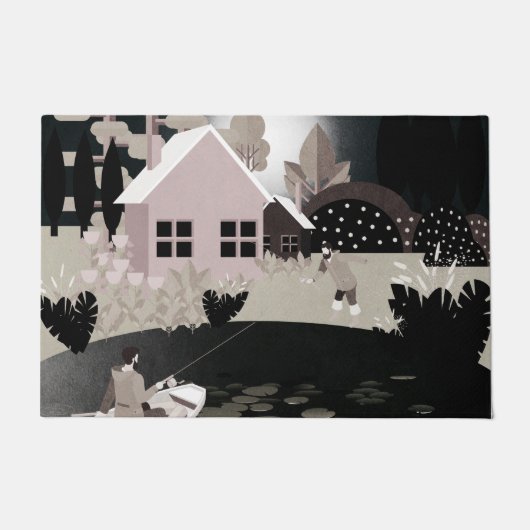 Fischer Fußmatte (Vorderseite)