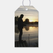 Fischer Geschenkanhänger (Vorderseite)