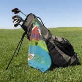 Fischer Golfhandtuch (Gras)
