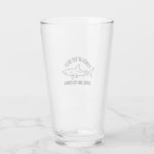 Fischer & Hai Glas (Rückseite)