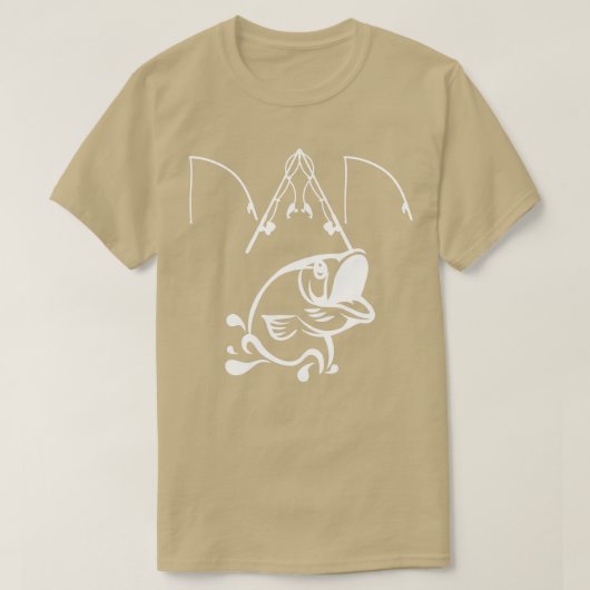 Fischer Hobby-Fischerei T-Shirt (Design vorne)