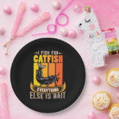 Fischer I fischen Fisch Pappteller (Party)