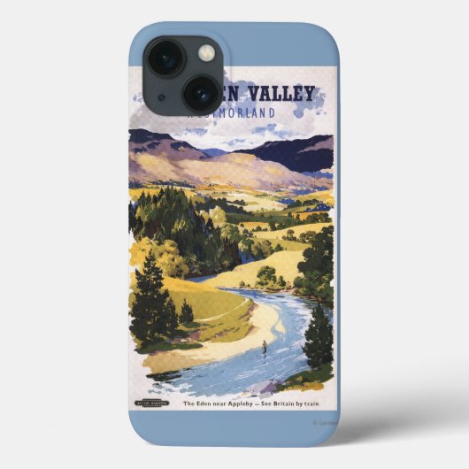 Fischer im Eden-Tal Case-Mate iPhone Hülle (Rückseite)